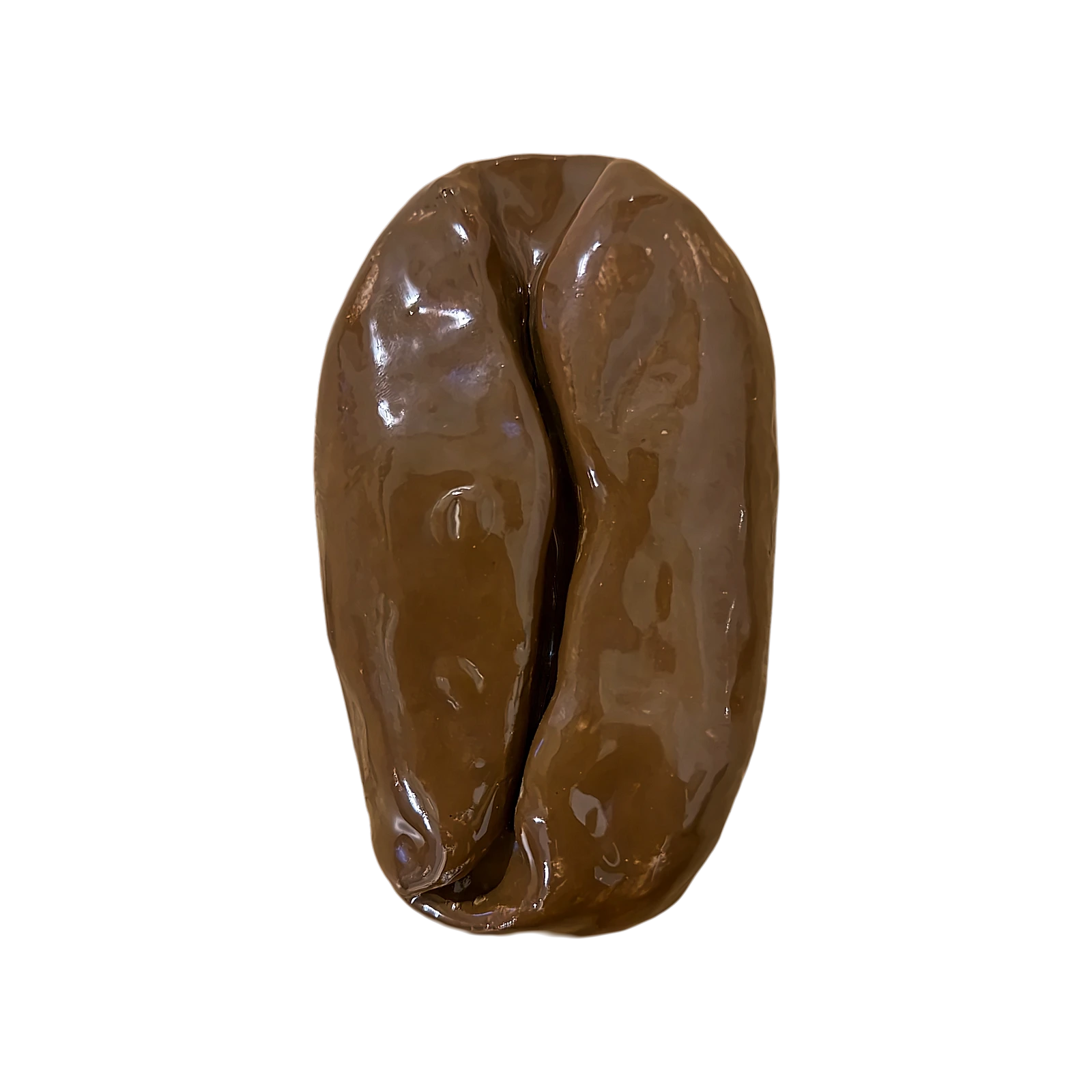 Coffee Bean, glazed clay, 2026